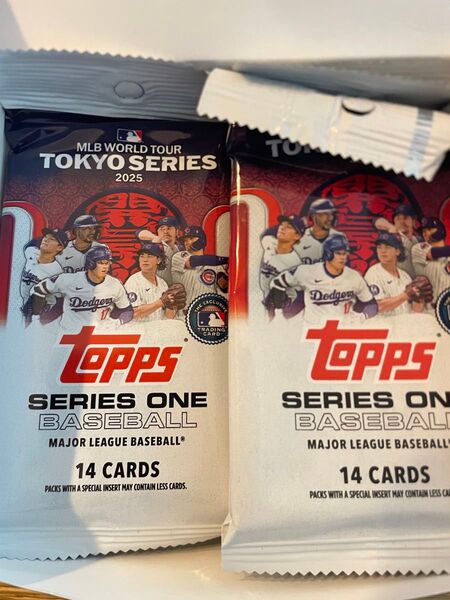 新品未開封 15パック★Topps MLB-SERIES 1 2025 MLB TOKYO SERIES 開幕戦 完売品