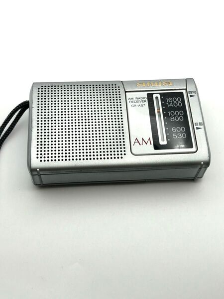 aiwa AMコンパクトラジオ CR-AS7 動作品
