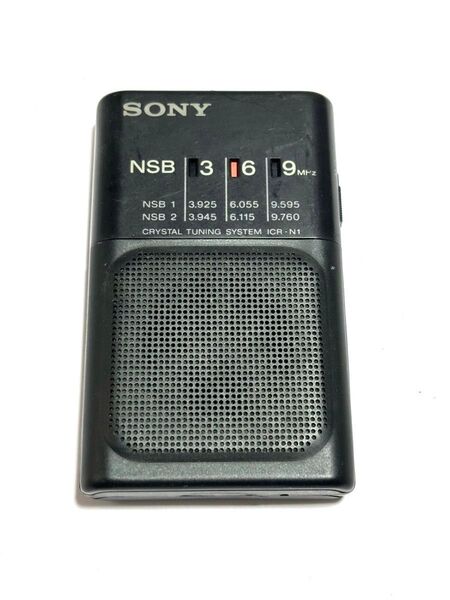 SONY 短波ラジオ ICR-N1 動作品 本体のみ