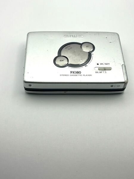aiwa カセットプレーヤー PX380 ジャンク品