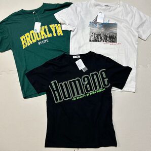 160 Tシャツ 3枚セット 半袖