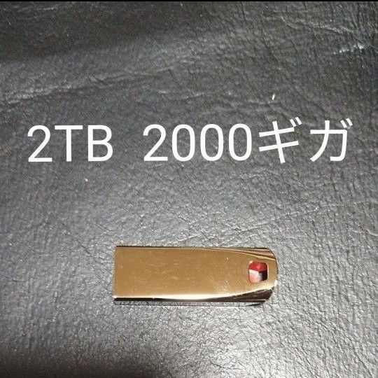 2TB usb メモリ 未使用 新品 2テラバイト 2000GB