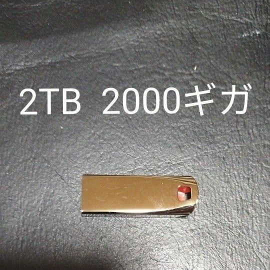 2TB usb メモリ 未使用 新品 2テラバイト 2000GB