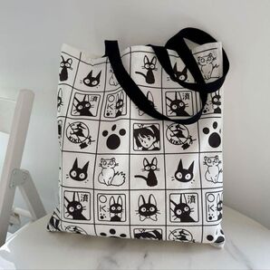 【新品】魔女の宅急便 レディーストートバッグ エコバック 35×40cm 帆布