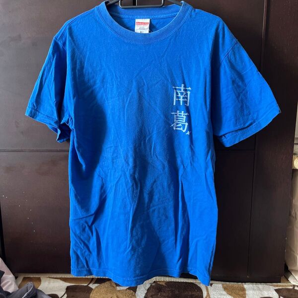 南葛 Tシャツ Mサイズ ブルー 中国製