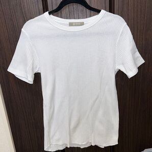 Nano universe 半袖 Tシャツ ホワイト S