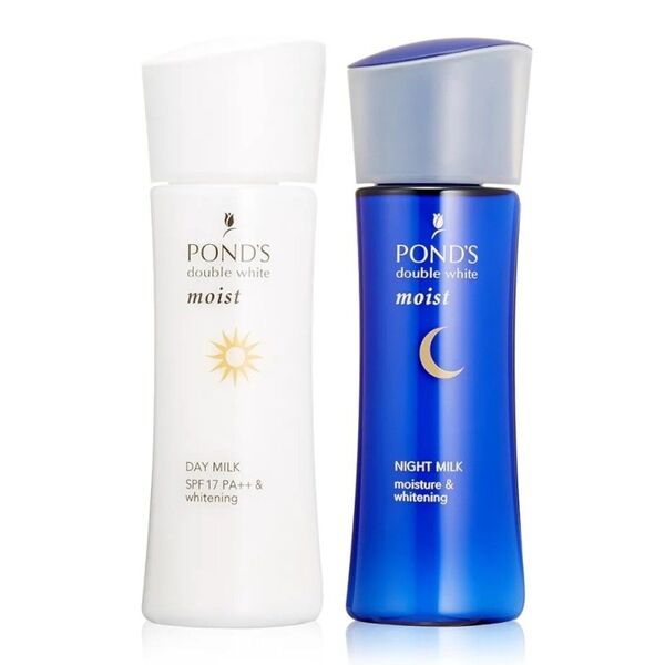 【POND'S】double white moist milk set