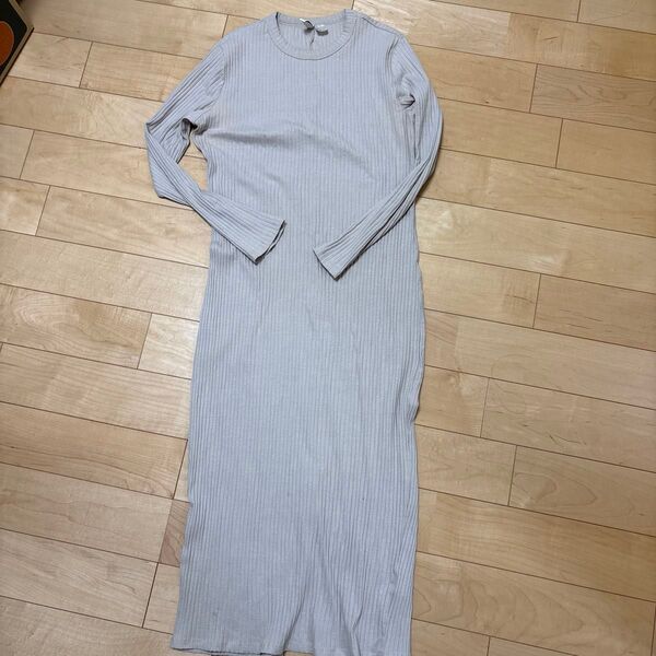 お取り置き H&MリブワンピースLサイズ