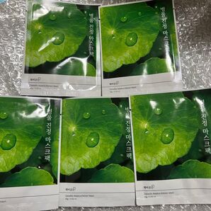 Centella Asiatica Extract Mask 5枚 セット