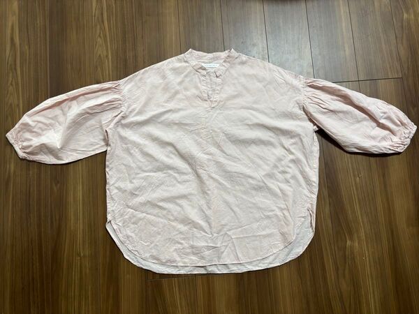 AMERICAN HOLIC シャツ パステルピンク ボリューム袖 アメリカンホリック