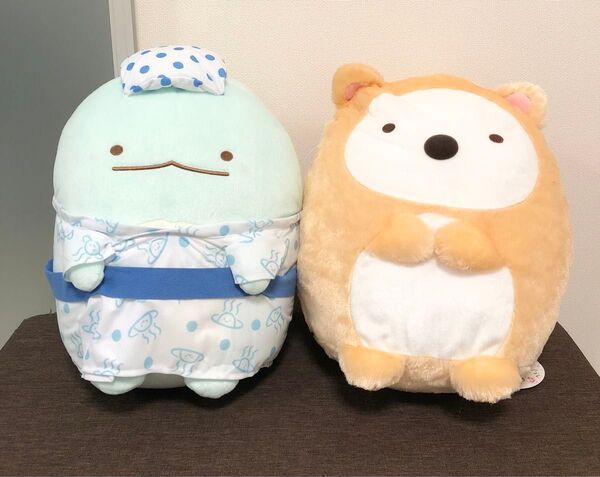 すみっコぐらし xlぬいぐるみ 2点セット とかげ しろくま