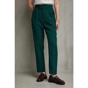 AZUL BY MOUSSY テーパードパンツ ダークグリーン スタンダードテーパードパンツ アズールバイマウジー パンツ