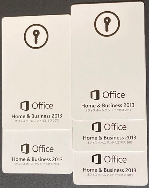 MicrosoftOffice Home&Business 2013 正規品 永続版6枚セット