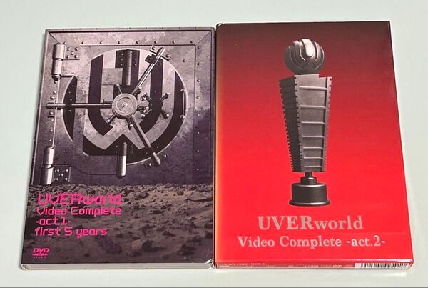 UVERworld Video Complete act.1.2 初回限定盤 DVD+CD 2点セット