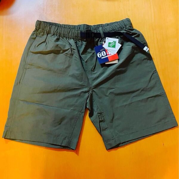 新品★grnショートパンツ テフロン加工 60/40 Lsize オリーブ