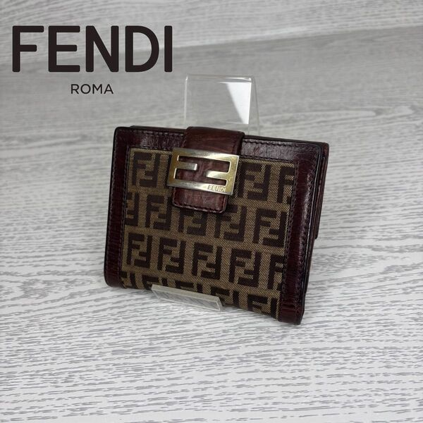 美品 フェンディ FENDI 財布 二つ折り S9922