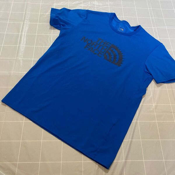ノースフェイス レディース 半袖Tシャツ ブルー Mサイズ