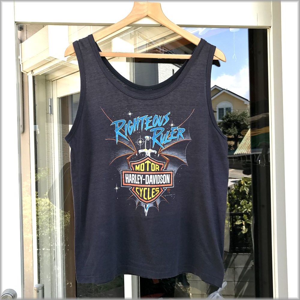 ハーレーダビッドソン タンクトップ Tシャツ リメイク品 | www