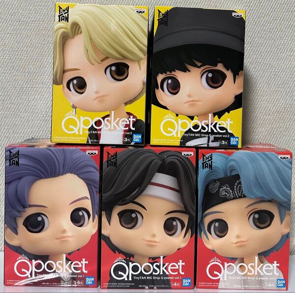 Qposket フィギュア BTS TinyTAN MIC Drop