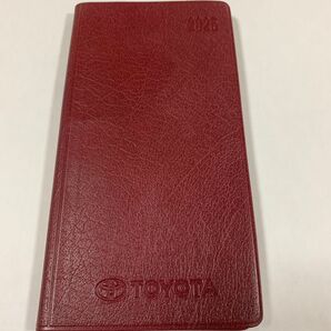 トヨタ 手帳 2025 ダイアリー DIARY 未使用 TOYOTA