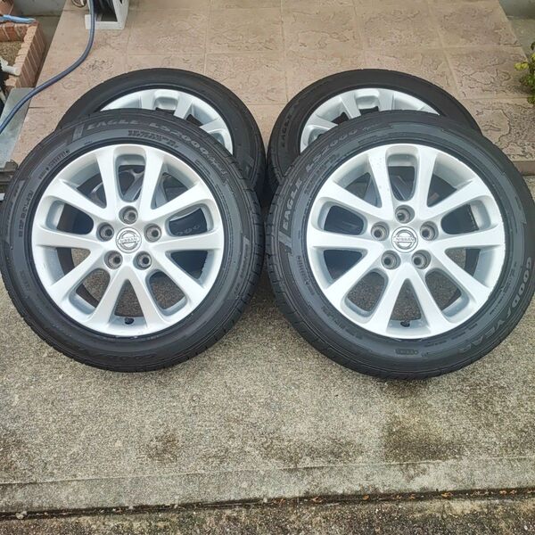 日産 ラフェスタハイウェイスター 純正 サマータイヤセット 205/55R16