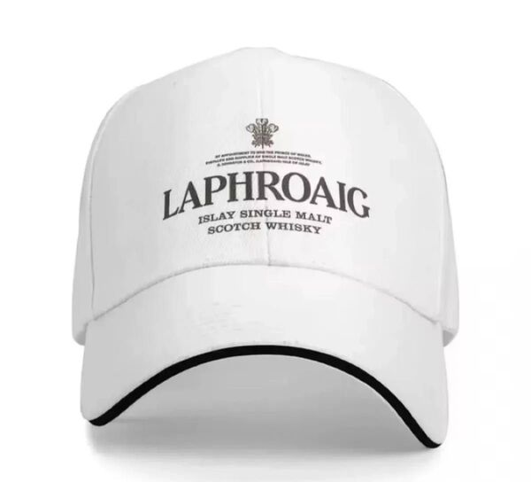 帽子/野球帽/キャップ『LAPHROAIGラフロイグ アイラシングルモルト スコッチウイスキー 白』新品未着用