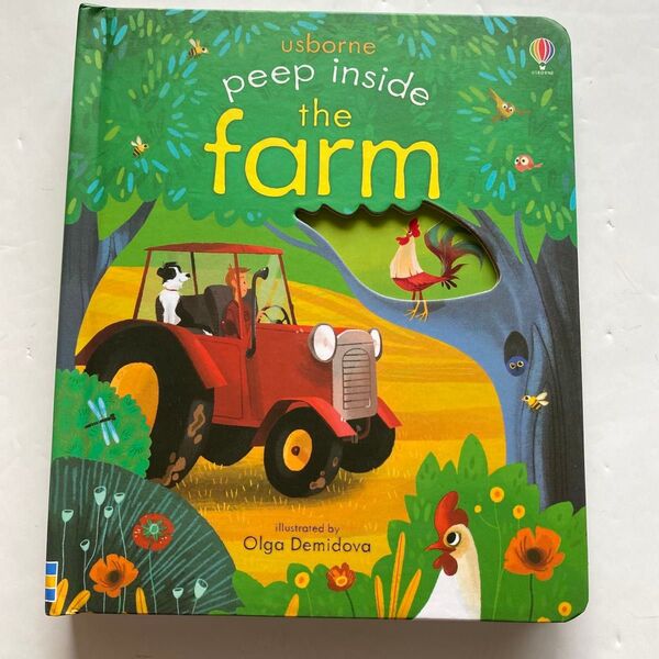 英語絵本 usborne ファーム しかけボードブック Farm