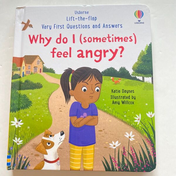 英語絵本Usborneしかけボードブック 感情 emotion 怒り