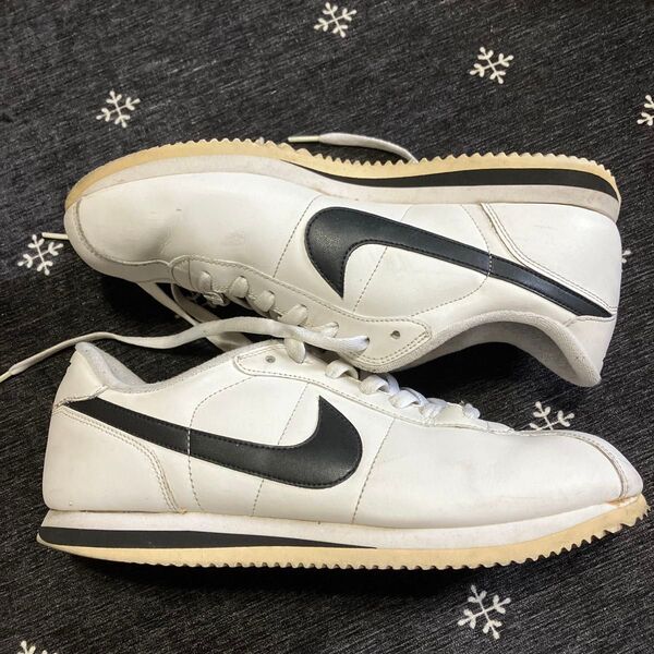 NIKE クラシック コルテッツ レザー スニーカー ホワイト/ブラック