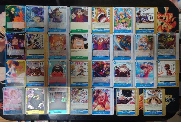 ワンピースカードゲーム デッキ サンジ ルフィ ナミ 麦わらの一味