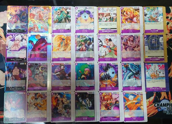 ゲームワンピースカード デッキ ルフィ 麦わらの一味