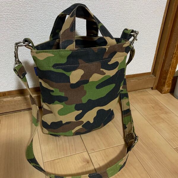 トートバッグ 2way 迷彩柄