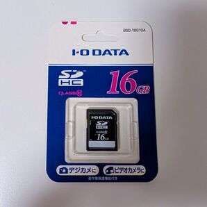 I-O DATA SDHCカード 16GB BSD-16G10A 新品未開封