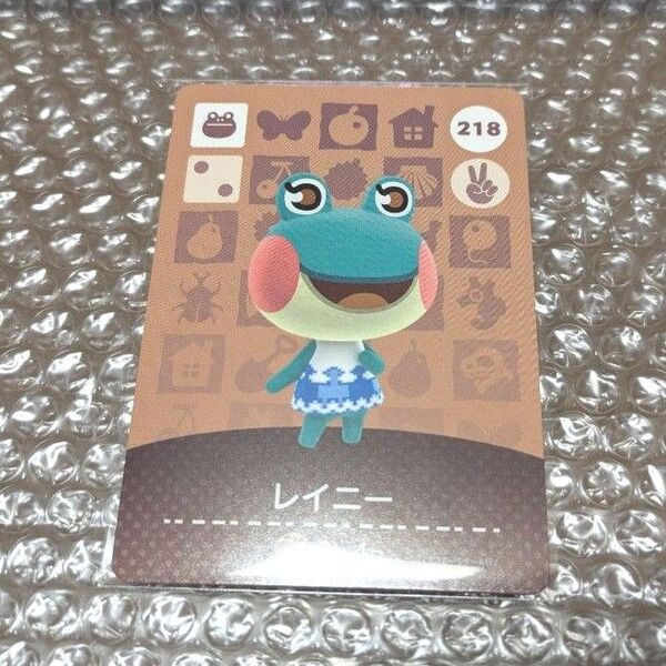 どうぶつの森 amiiboカード レイニー