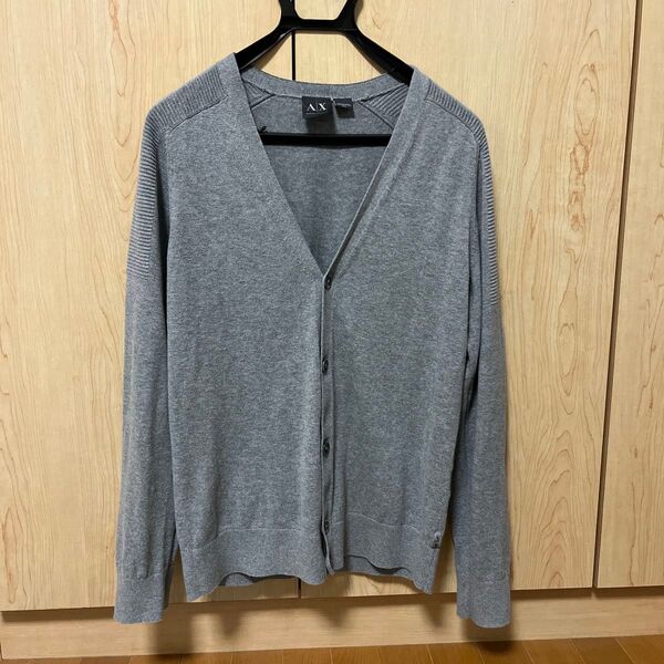 A|X Armani Exchange カーディガン グレー メンズ