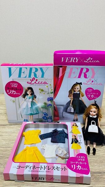 リカちゃん VERYコラボ コーディネートリカちゃん LD-16 コーディネートドレスセット