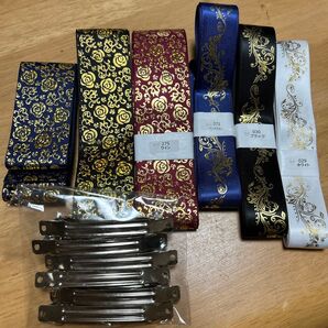 リボンとヘアクリップセット まとめ売り