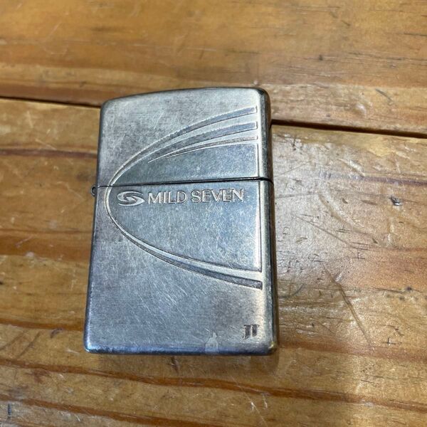 マイルドセブン オイルライター zippo 傷あり