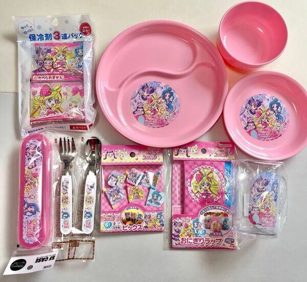 キミとアイドルプリキュア 食器 カトラリー ピック 新品 10点セット