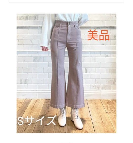 美脚フレアパンツ Sサイズ MAJESTIC LEGON マジェスティックレゴン