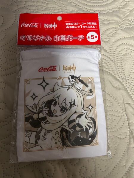 原神 コカ・コーラ オリジナル巾着ポーチ 5枚セット