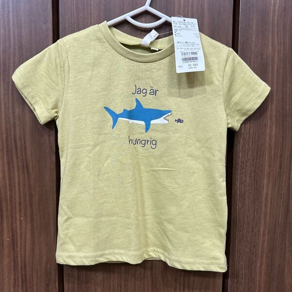 Samansa Mos2 Lagom サマンサモスモス ラーゴム Tシャツ サメ 100cm