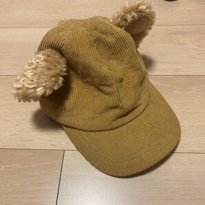 ディズニーシー ダッフィー キャップ コーデュロイ モコモコ