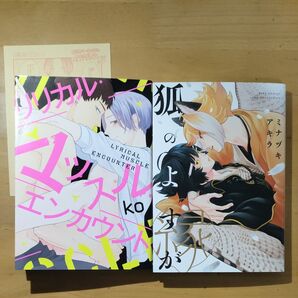 狐のよすが ミナヅキアキラ / リリカルマッスルエンカウント ko BLコミック2冊セット