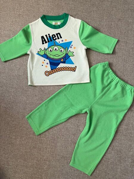 【TOY STORY】パジャマ☆100㎝★キッズ★男の子★子供服★used品★お値引き不可★パジャマ 長袖パジャマ 上下セット