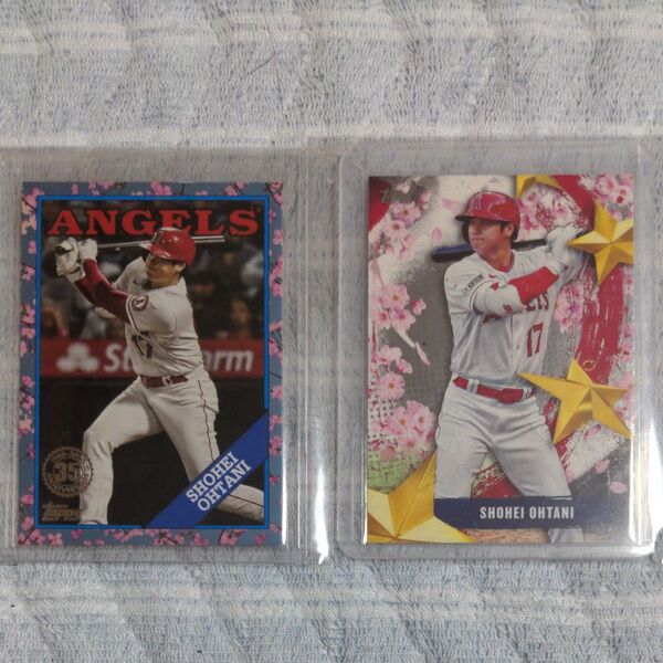 topps 大谷翔平 桜パラレル セット