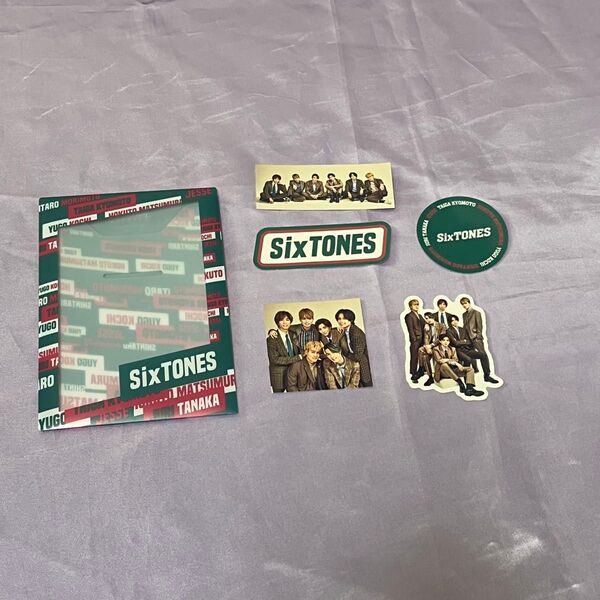 SixTONES フレークシール