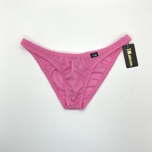 Lサイズ TMコレクション GMF シンプル ローライズ ハーフバック ビキニ ピンク 下着 水着