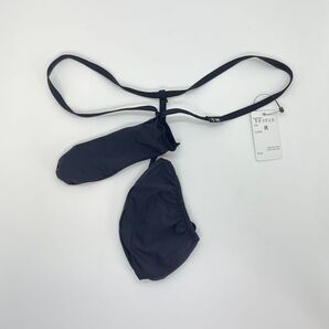 TMコレクション STRIKESKIN 合体一角玉袋 Gストリング ビキニ ブラック 下着 水着 ペニスポーチ