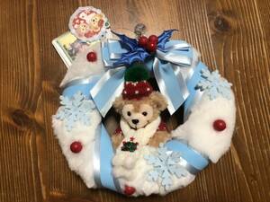  prompt decision Dte* Disney si-2013 year Duffy Christmas wreath * new goods * tag attaching 